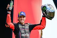 MotoGP British GP: Marco Bezzecchi takes surprise win for Aprilia