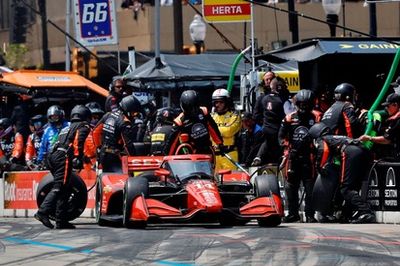 AJ Foyt Racing fined $25K, lose championship points after Detroit; Santino Ferrucci keeps second place